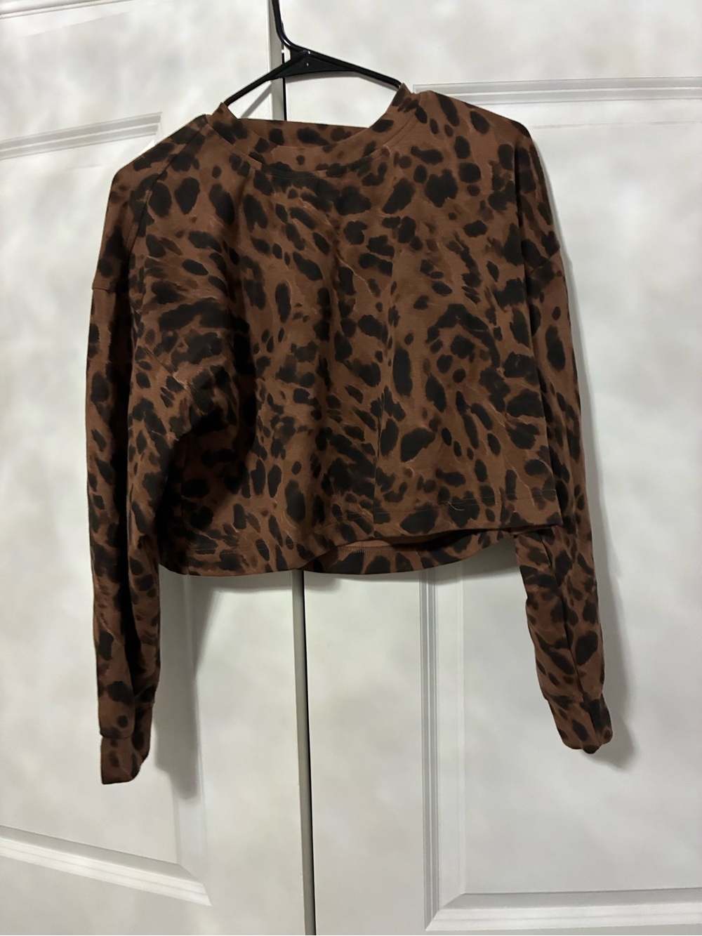 Old Navy  Leopard Print Sweat Suit